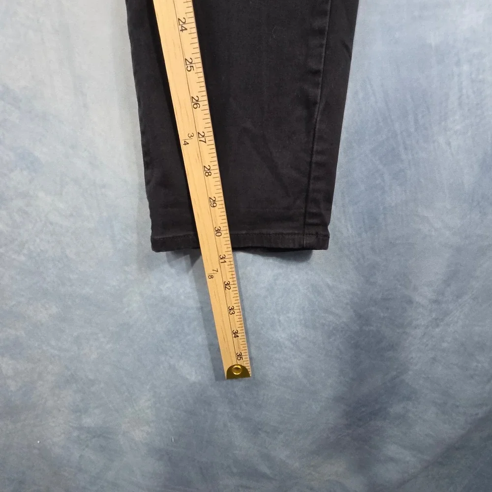 Lucky Brand 117 Slim Straight Mens Black Denim Jeans 29x32